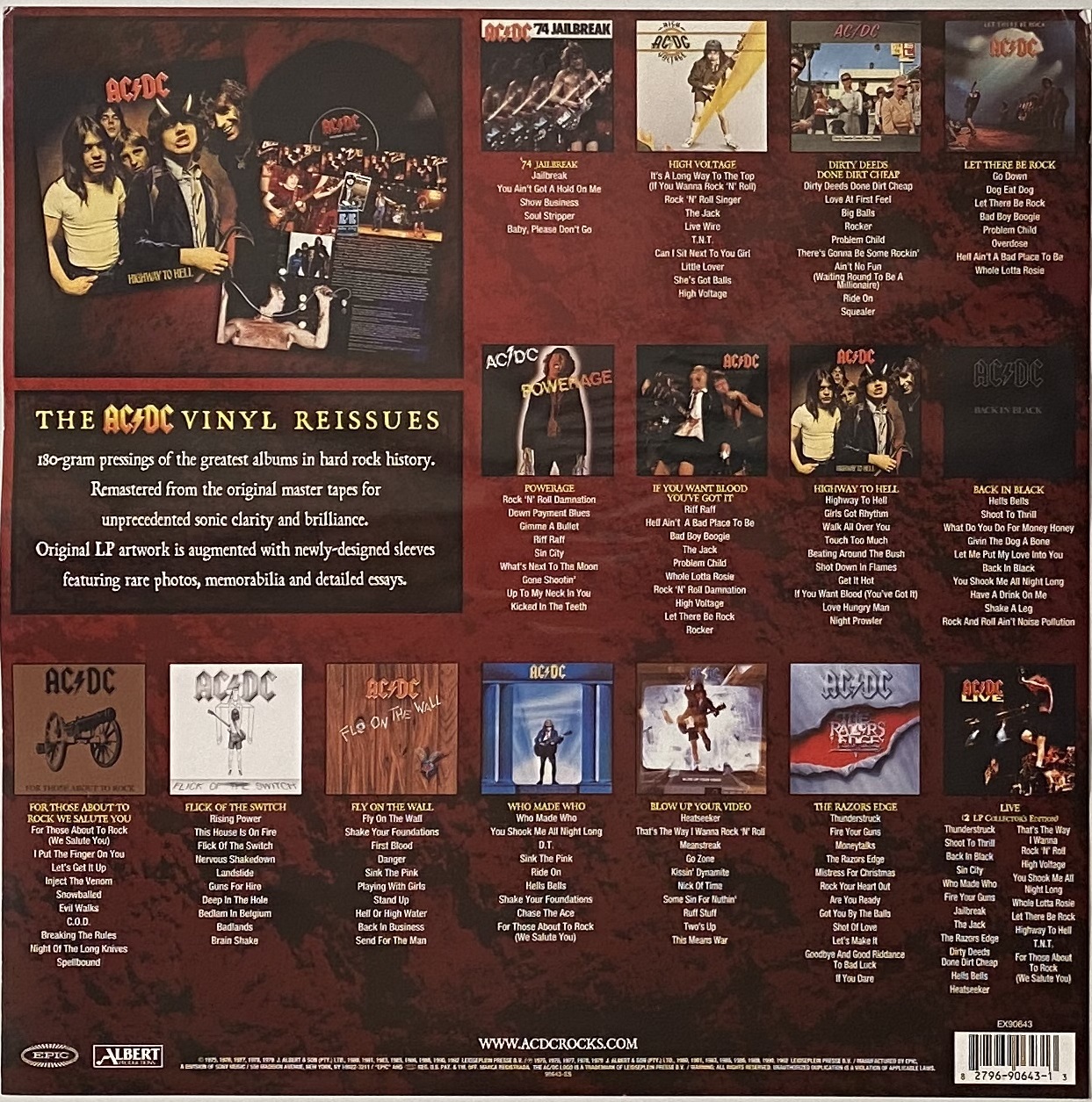 Lot 219 - AC/DC - THE VINYL REISSUES LP BOX SET