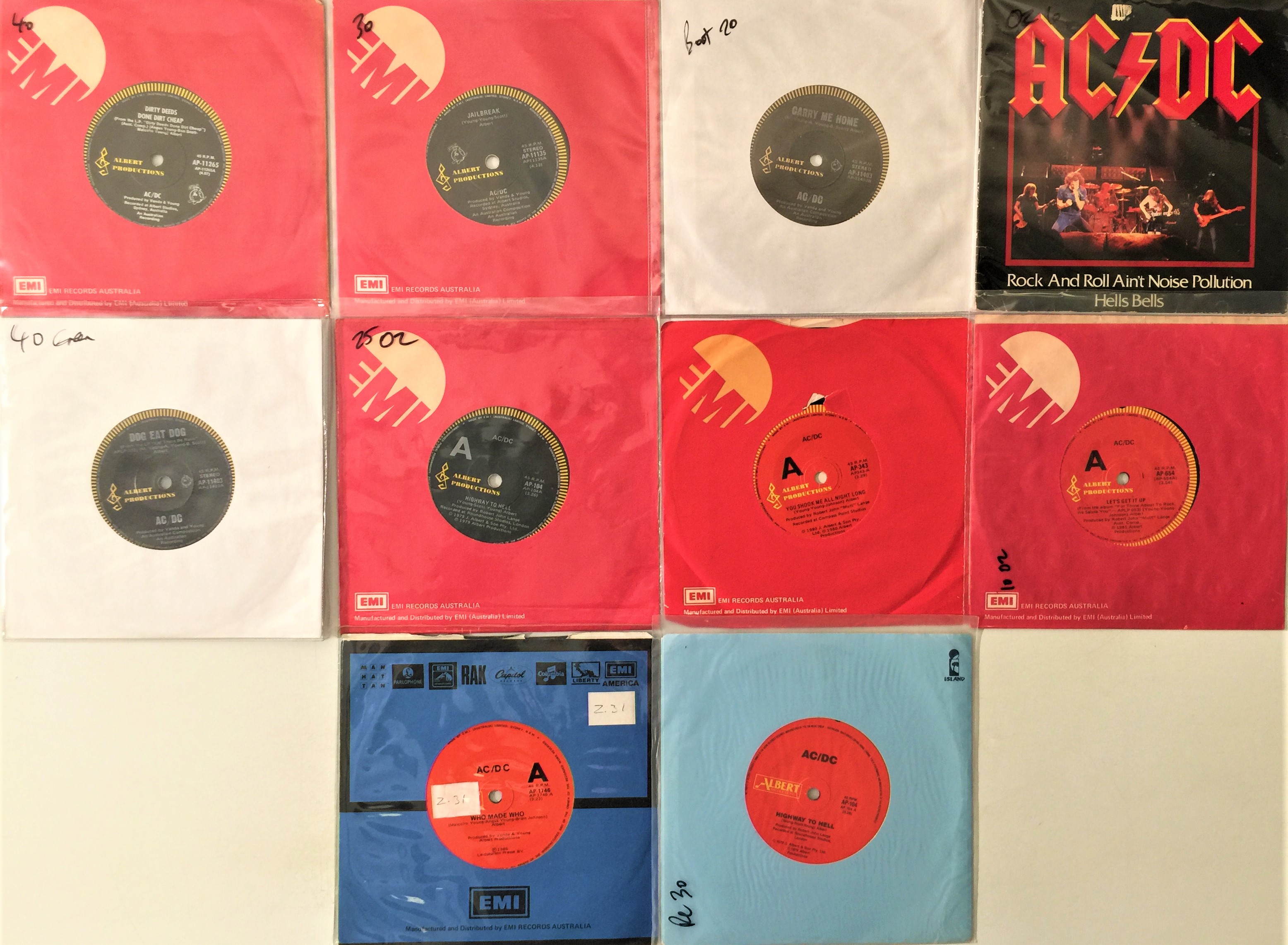 Lot 311 - AC/DC - AUSTRALIAN 7
