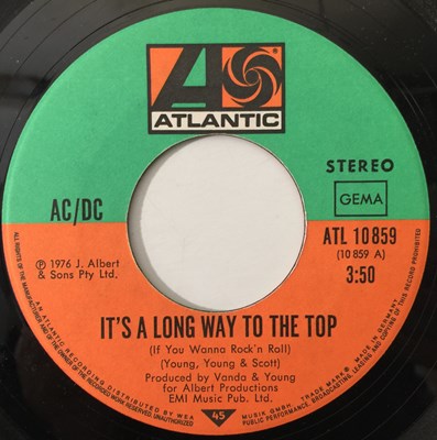 Lot 313 - AC/DC - IT'S A LONG WAY TO THE TOP 7" (GERMAN - ATL 10859)