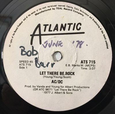 Lot 349 - AC/DC - LET THERE BE ROCK/ PROBLEM CHILD 7" (RHODESIAN - ATS 715)