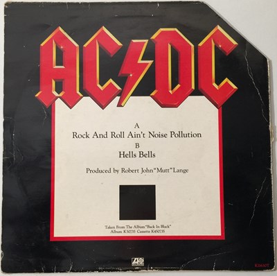 Lot 320 - AC/DC - ROCK AND ROLL AIN'T NOISE POLLUTION