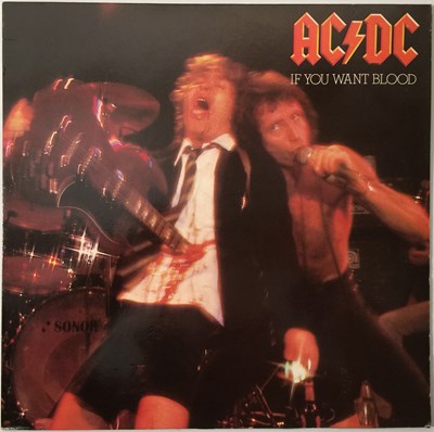 Lot 322 - AC/DC - IF YOU WANT BLOOD YOU'VE GOT IT LP (DUTCH SPLATTER VINYL - ATLANTIC ATL 50.532)