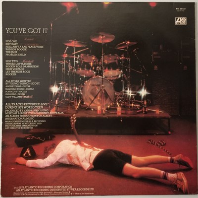 Lot 322 - AC/DC - IF YOU WANT BLOOD YOU'VE GOT IT LP (DUTCH SPLATTER VINYL - ATLANTIC ATL 50.532)