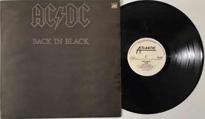 Lot 338 - AC/DC - BACK IN BLACK LP (ZIMBABWE PRESS - ATLANTIC - ATC 9756)