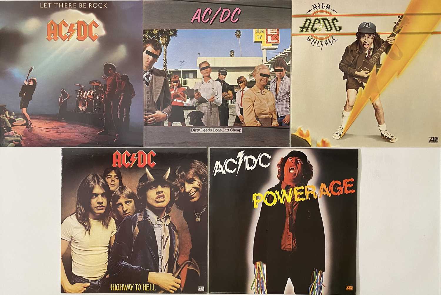 Lot 333 - AC/DC - THE EARLY YEARS LP BOX SET (LIMITED