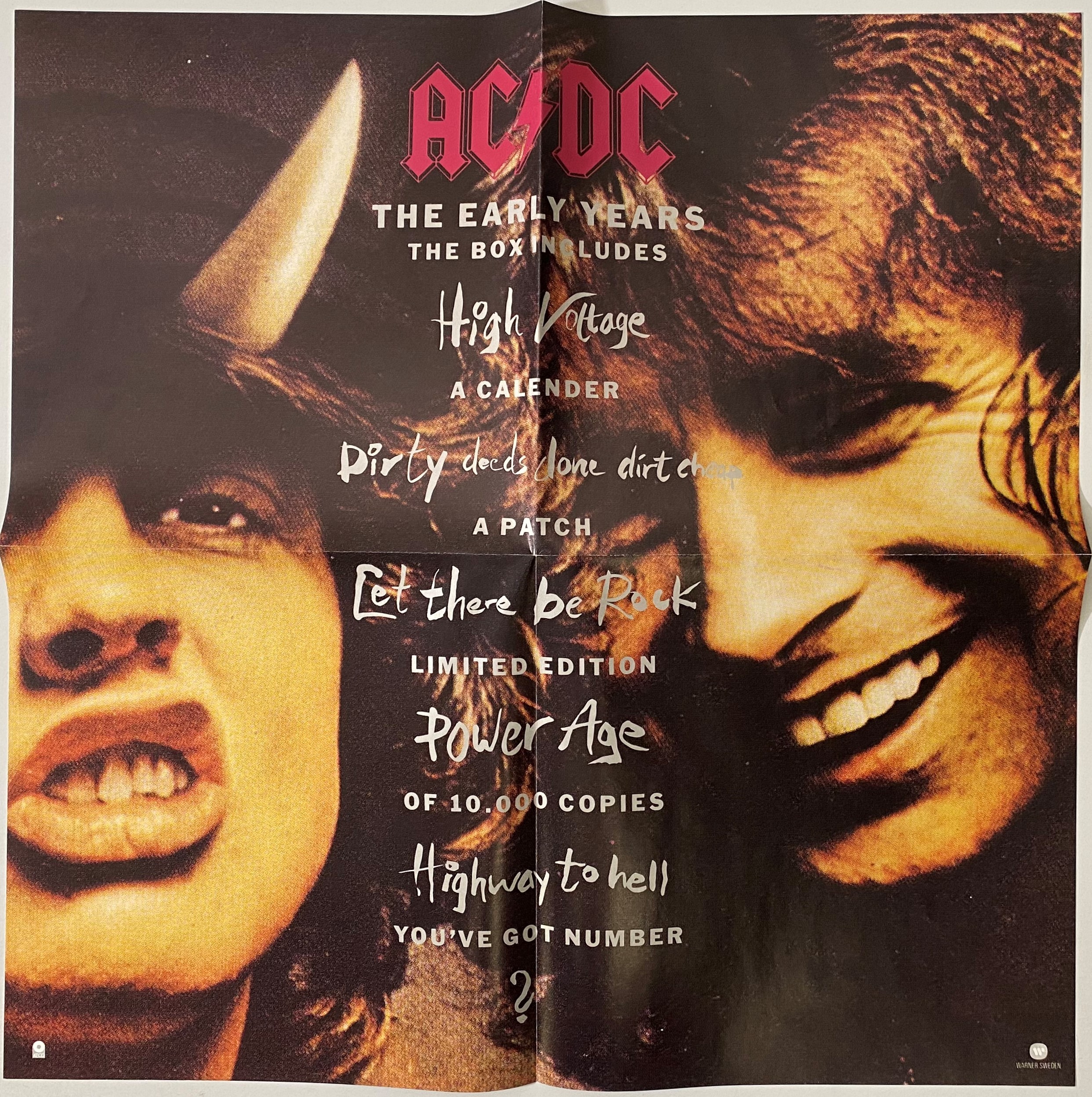Lot 333 - AC/DC - THE EARLY YEARS LP BOX SET (LIMITED