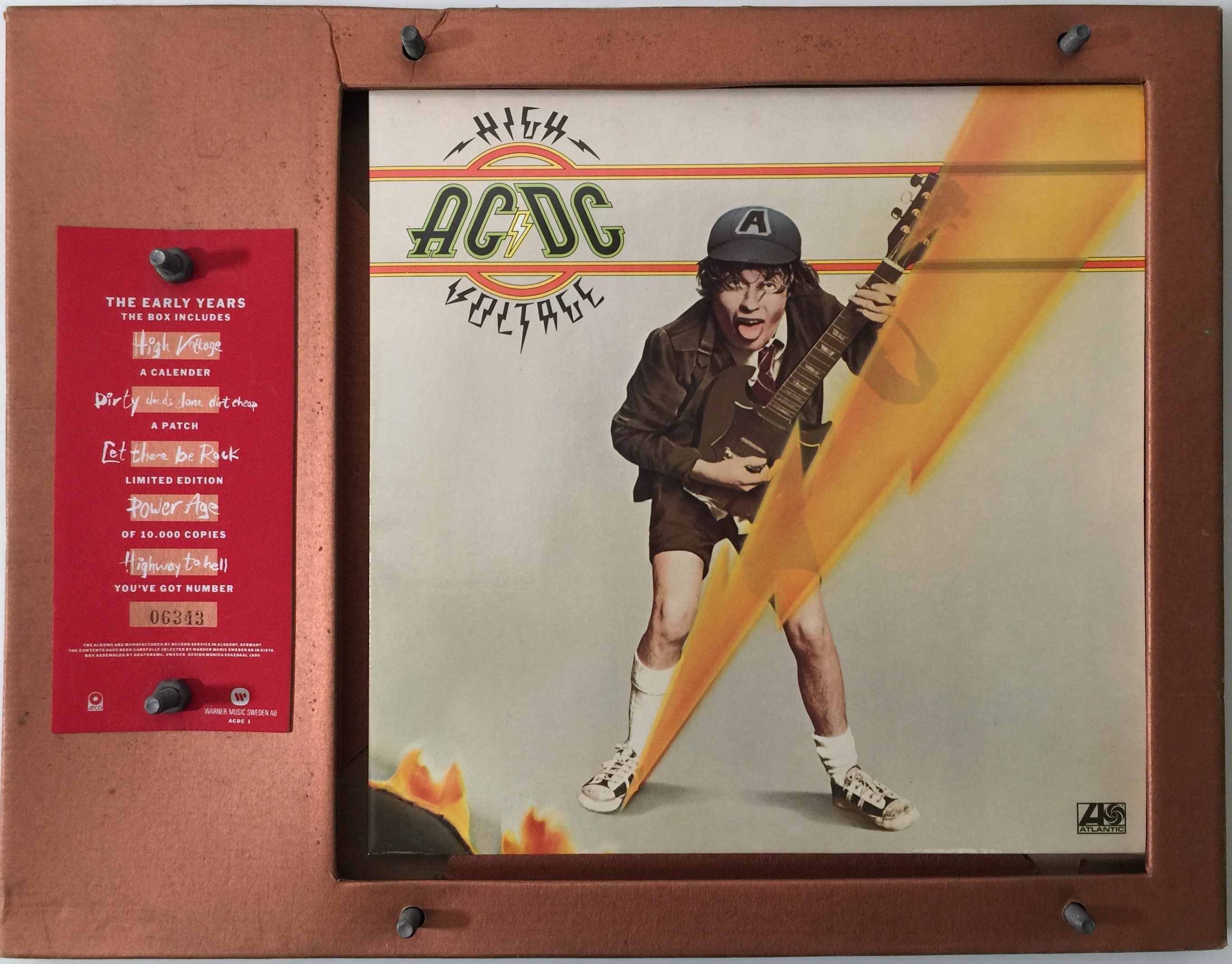 Lot 333 - AC/DC - THE EARLY YEARS LP BOX SET (LIMITED