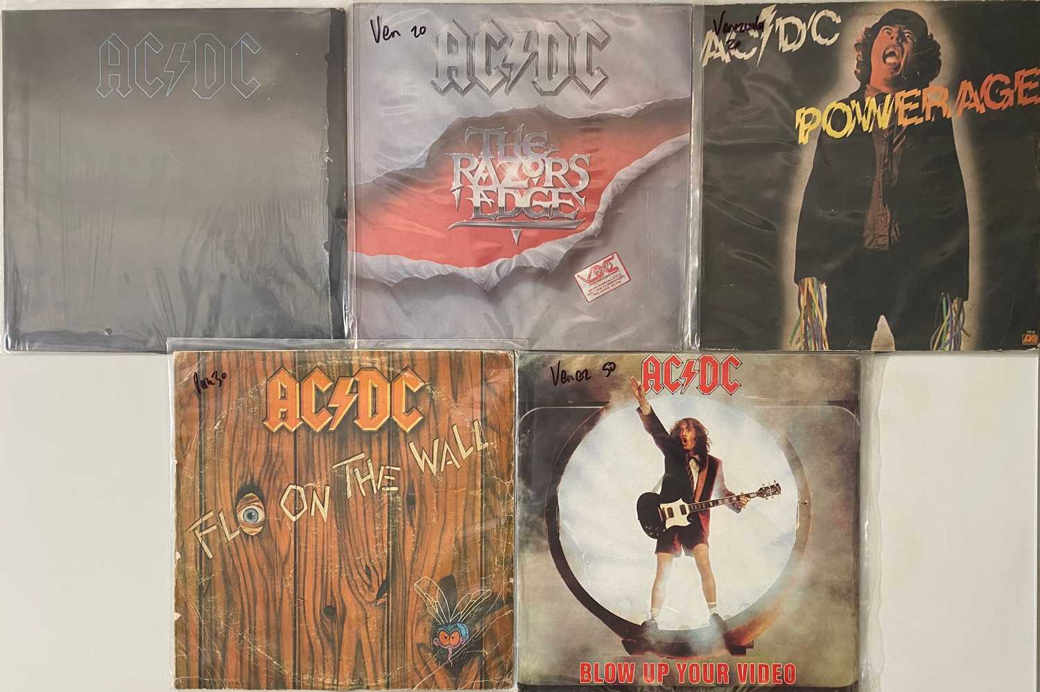 Lot 1910340 - AC/DC - SOUTH AMERICAN - LP RARITIES