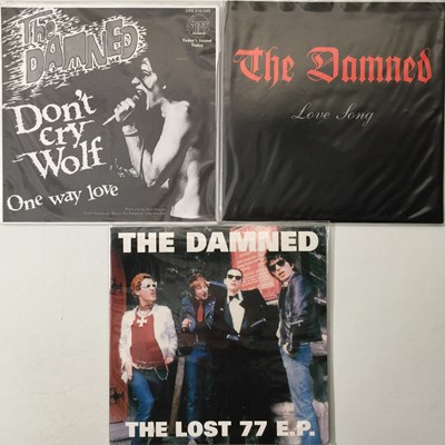 Lot 35 - THE DAMNED - OVERSEAS / PRIVATE PRESSINGS - 7" PACK