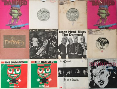 Lot 38 - THE DAMNED - UK PRESSINGS - 7" ARCHIVE