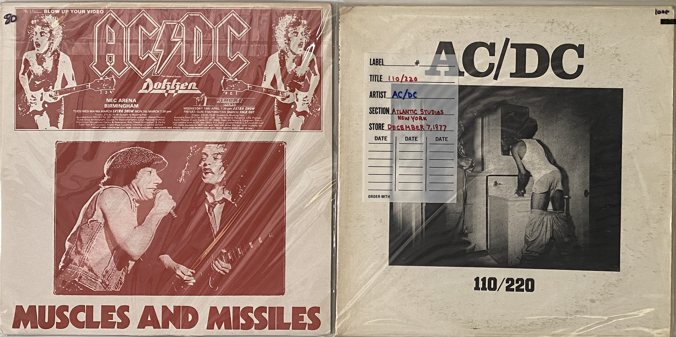 Lot 352 - AC/DC - PRIVATE LP RARITIES