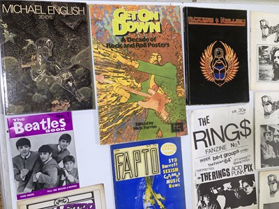 Lot 79 - COLLECTABLE MUSIC AND POSTER BOOKS.