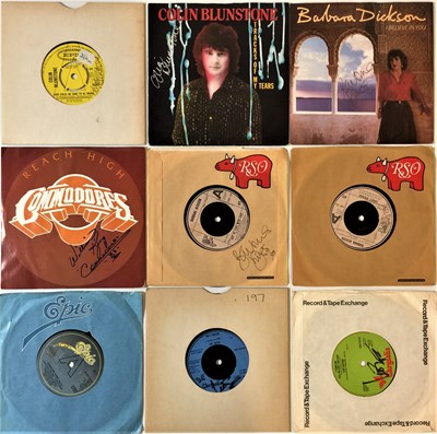 Lot 51 - SIGNED 70s/ 80s 7" SINGLES