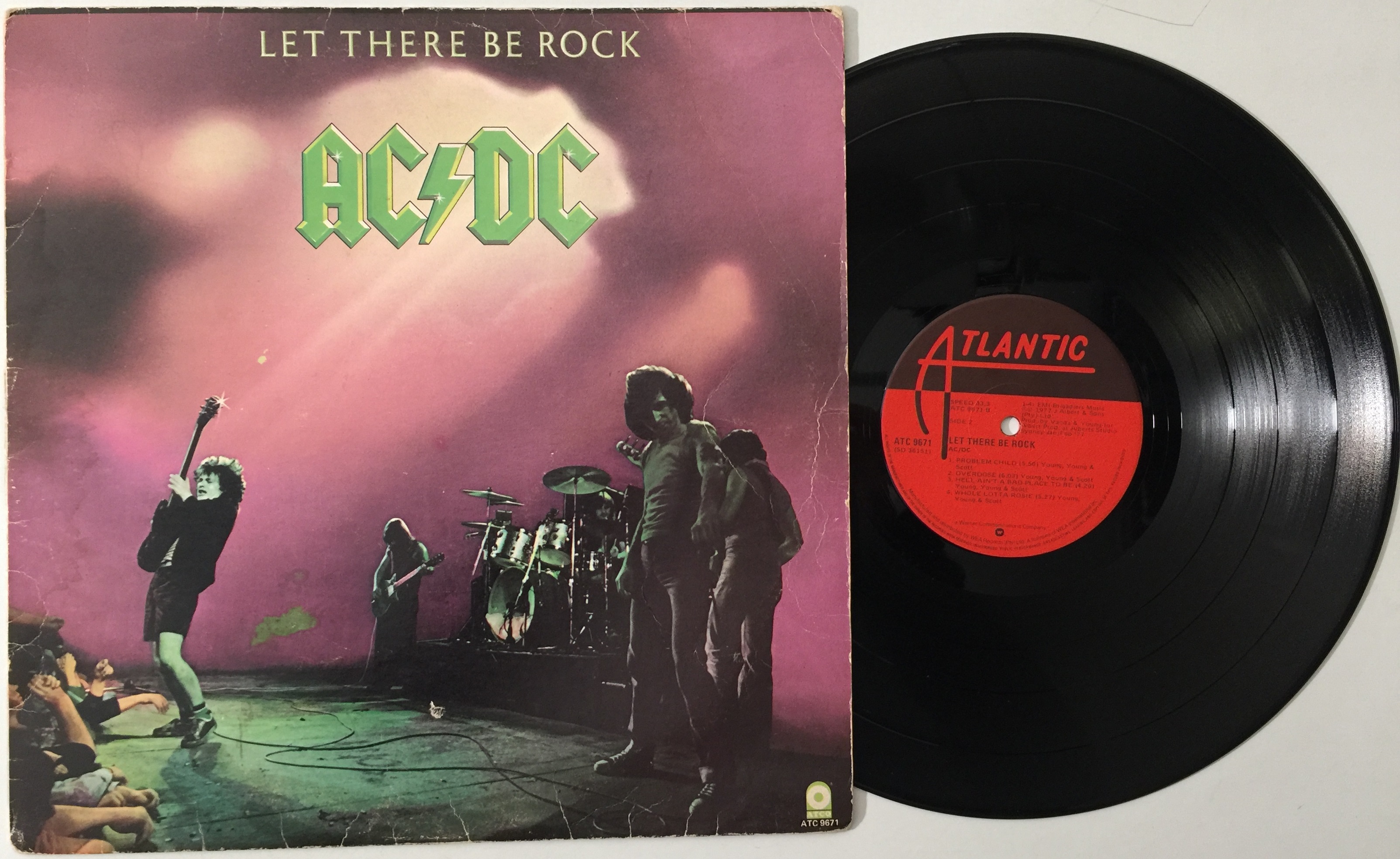 Lot 356 - AC/DC - LET THERE BE ROCK LP (SOUTH AFRICAN