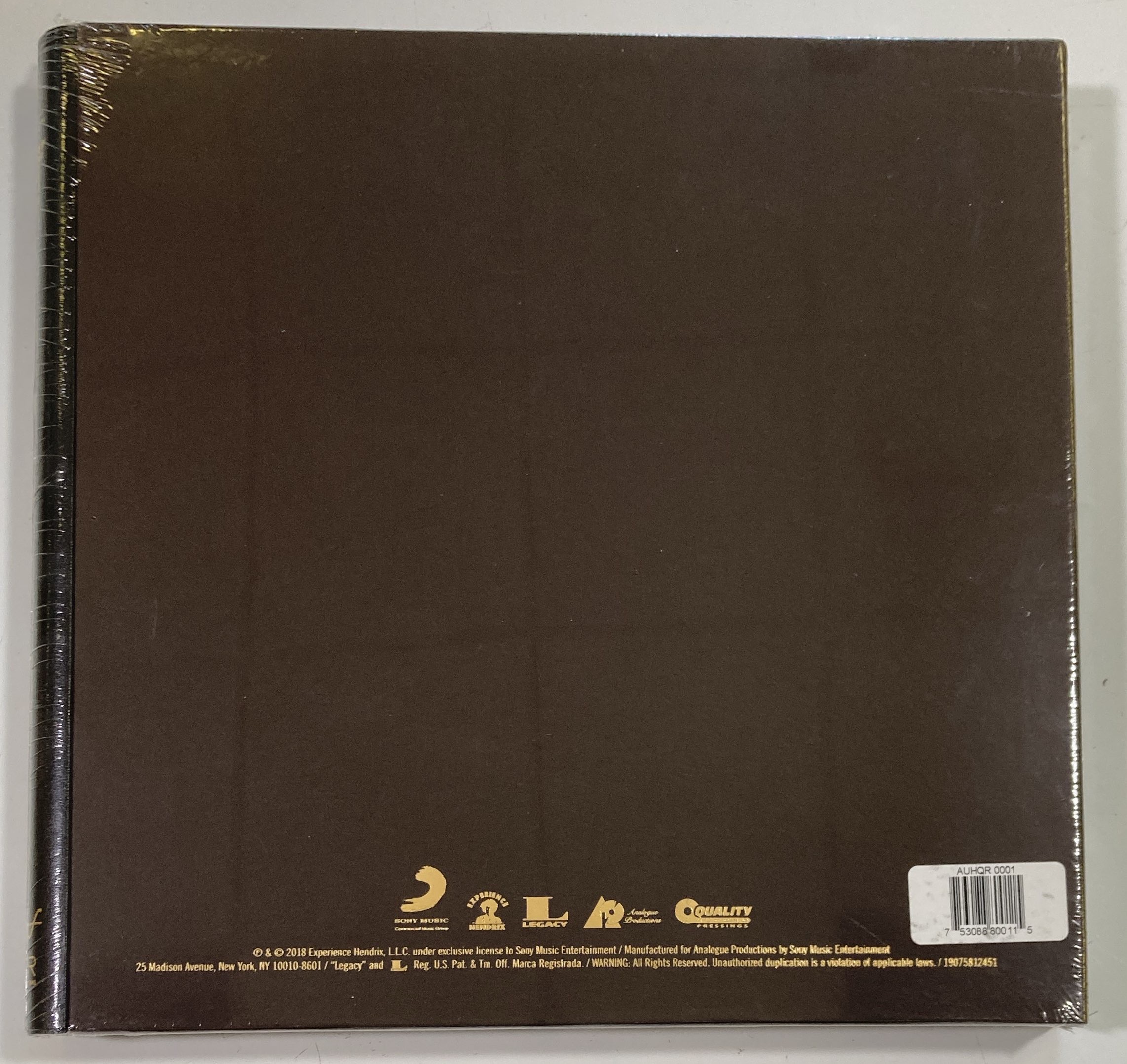 Lot 107 THE JIMI HENDRIX EXPERIENCE AXIS BOLD AS