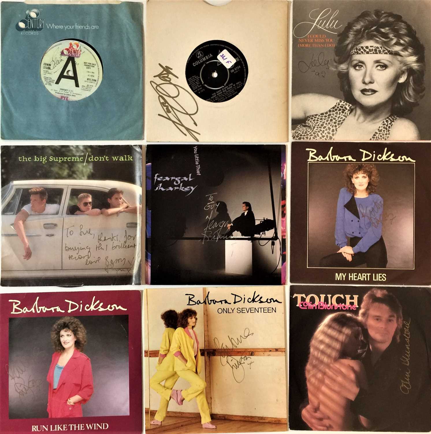 Lot 52 - SIGNED 70s/ 80s 7" SINGLES