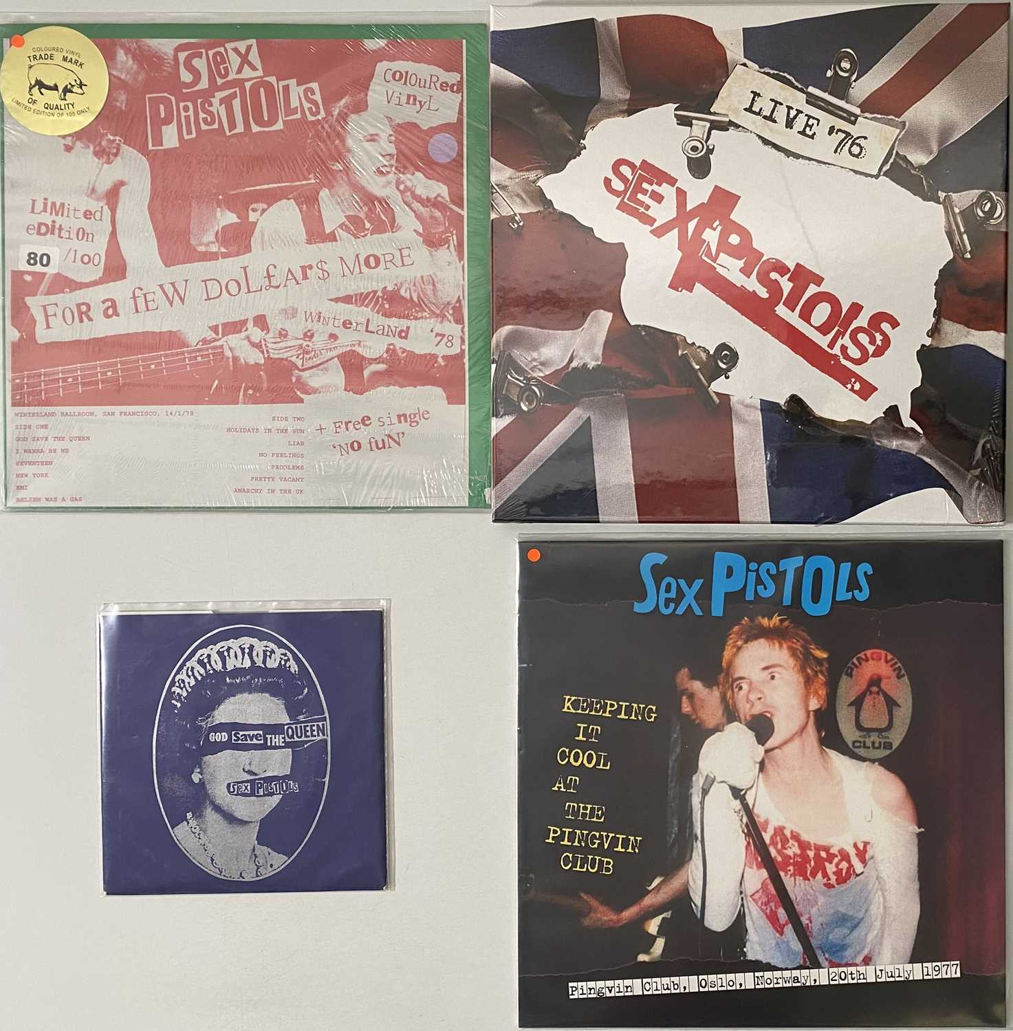 Lot 41 SEX PISTOLS LP / LP BOX SET / 7