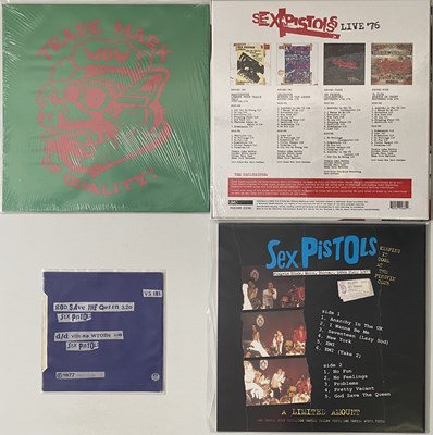 Lot 41 - SEX PISTOLS - LP / LP BOX SET / 7" PACK