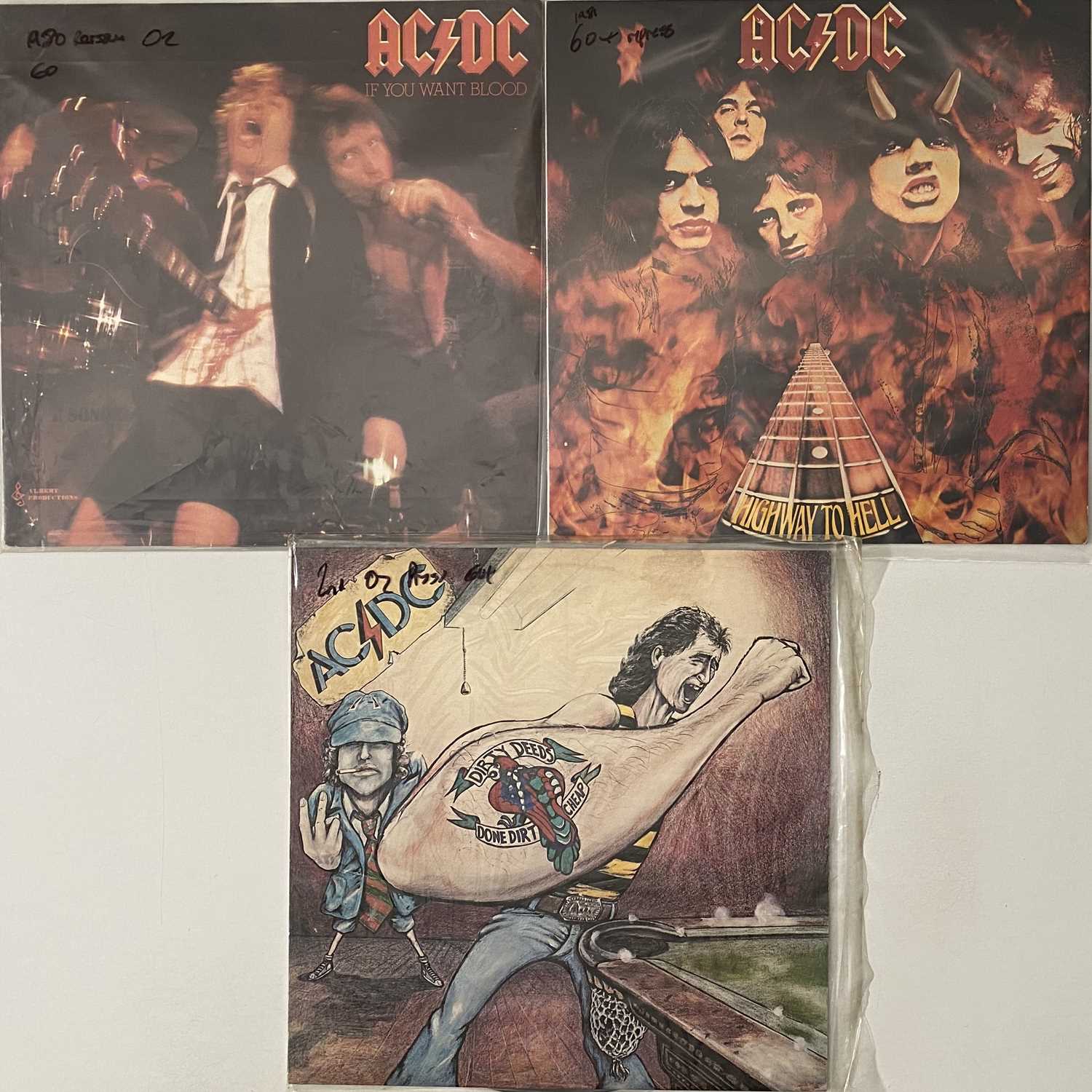 Lot 363 - AC/DC - NEW ZEALAND LP RARITIES