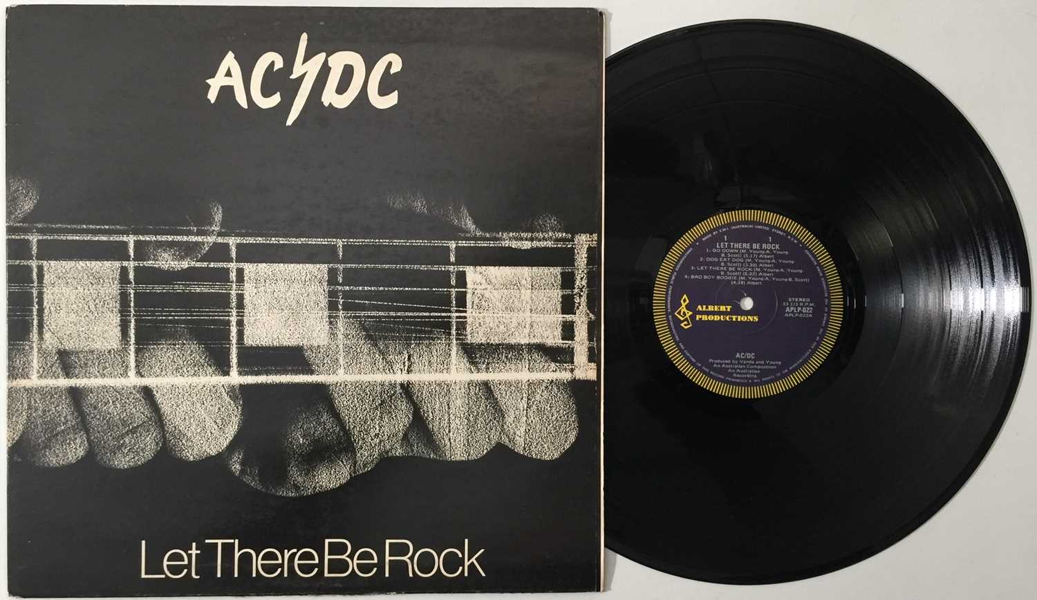 Lot 367 - AC/DC - LET THERE BE ROCK (EARLY AUSTRALIAN