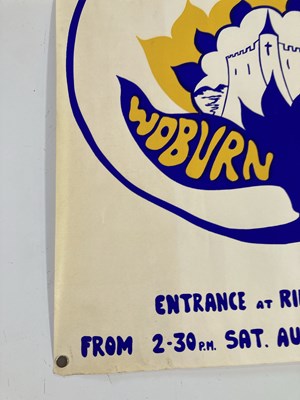 Lot 297 - WOBURN ABBEY - FESTIVAL OF THE FLOWER CHILDREN ORIGINAL POSTER - SMALL FACES AND KINKS ETC.