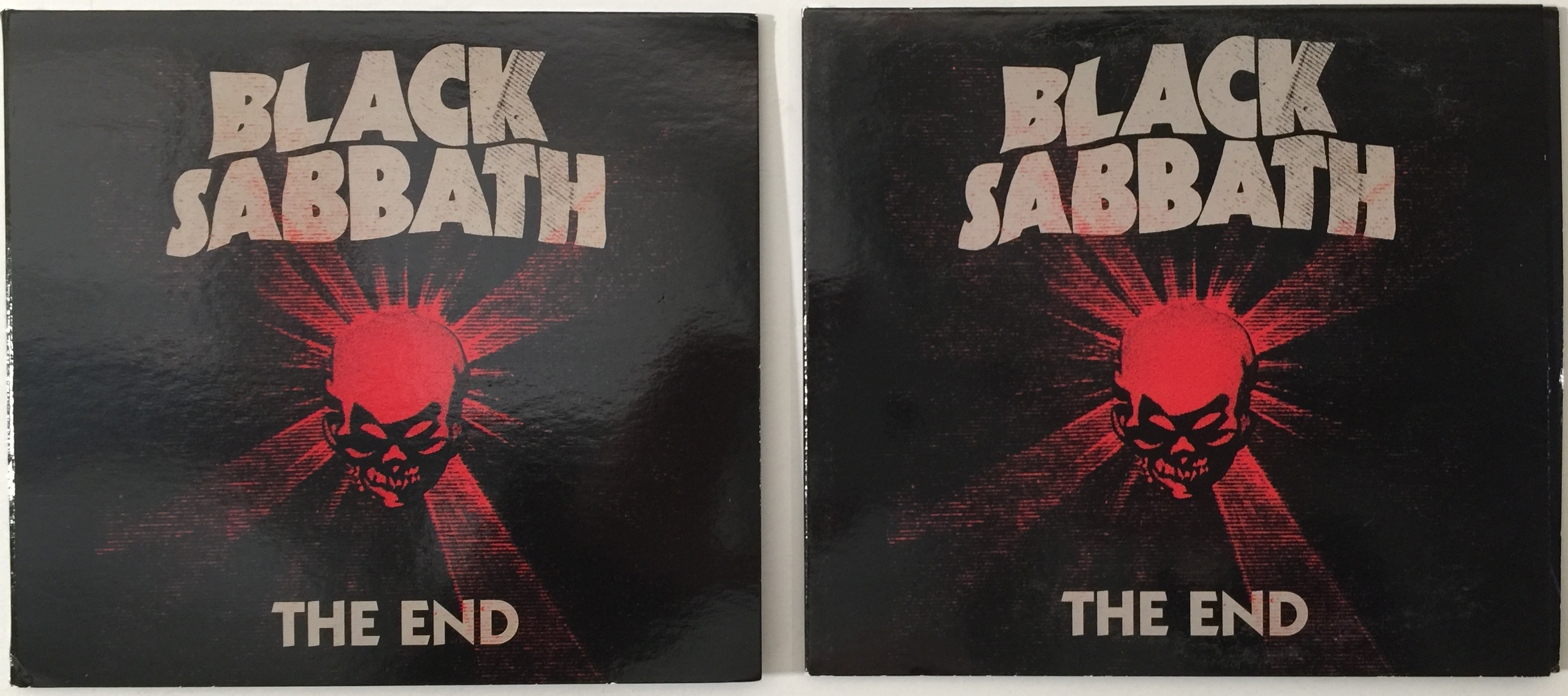 Lot 223 - BLACK SABBATH - THE END CD PACK (2 COPIES /