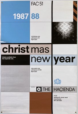 Lot 293 - FAC 51 / THE HACIENDA - A 1987 POSTER