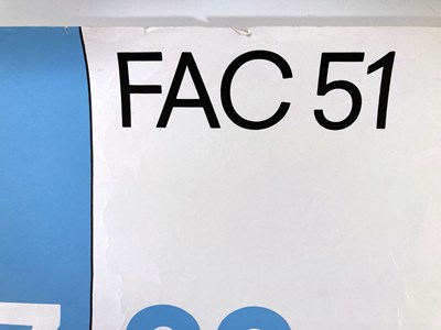 Lot 293 - FAC 51 / THE HACIENDA - A 1987 POSTER