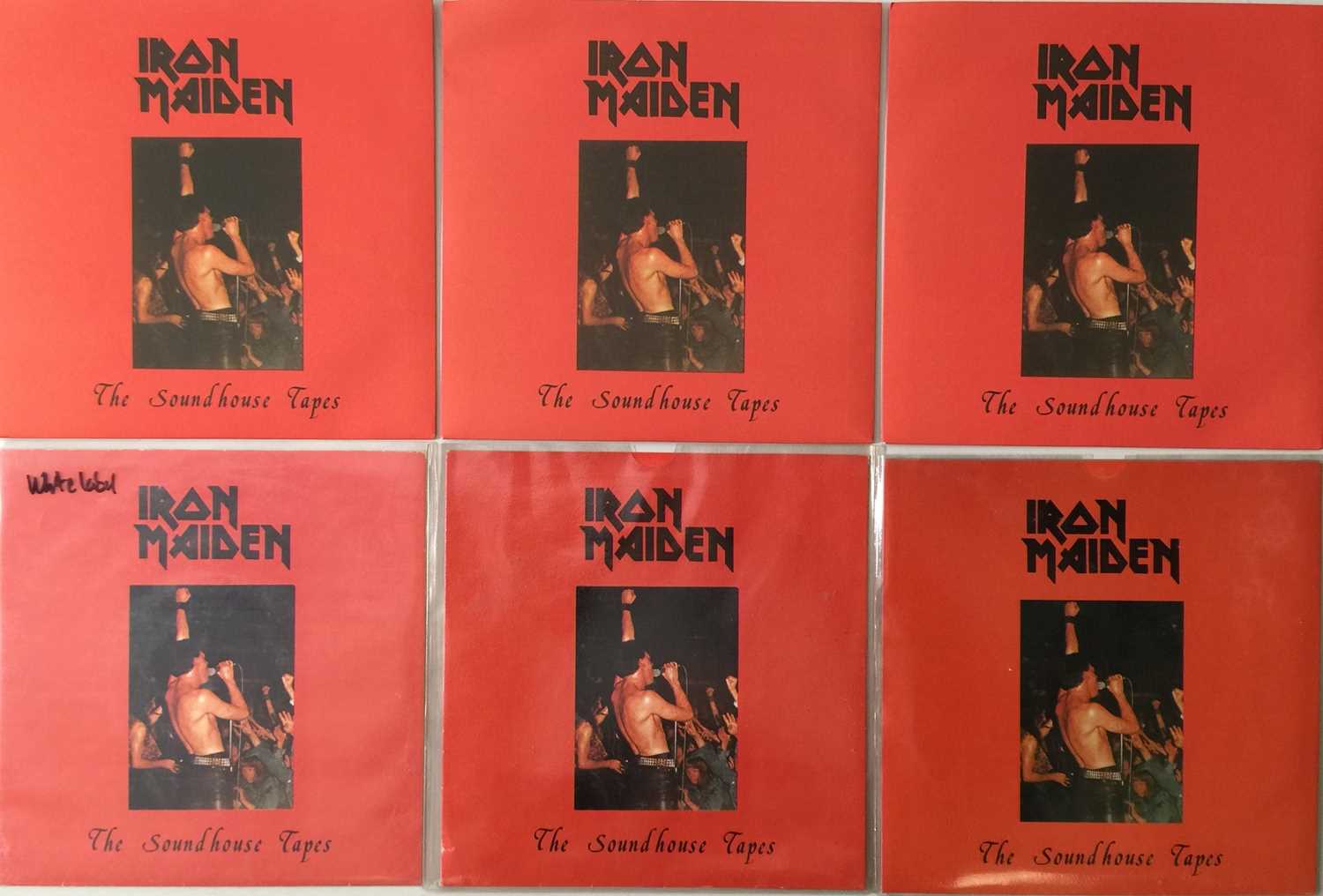 Lot 225 - IRON MAIDEN - THE SOUNDHOUSE TAPES 7" PACK