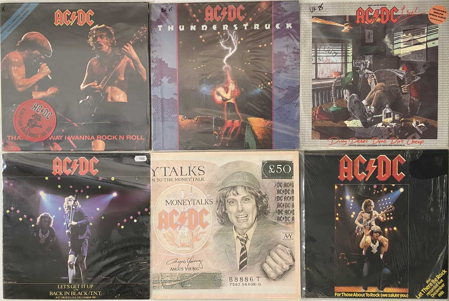 Lot 369 - AC/DC - UK/ EU 12