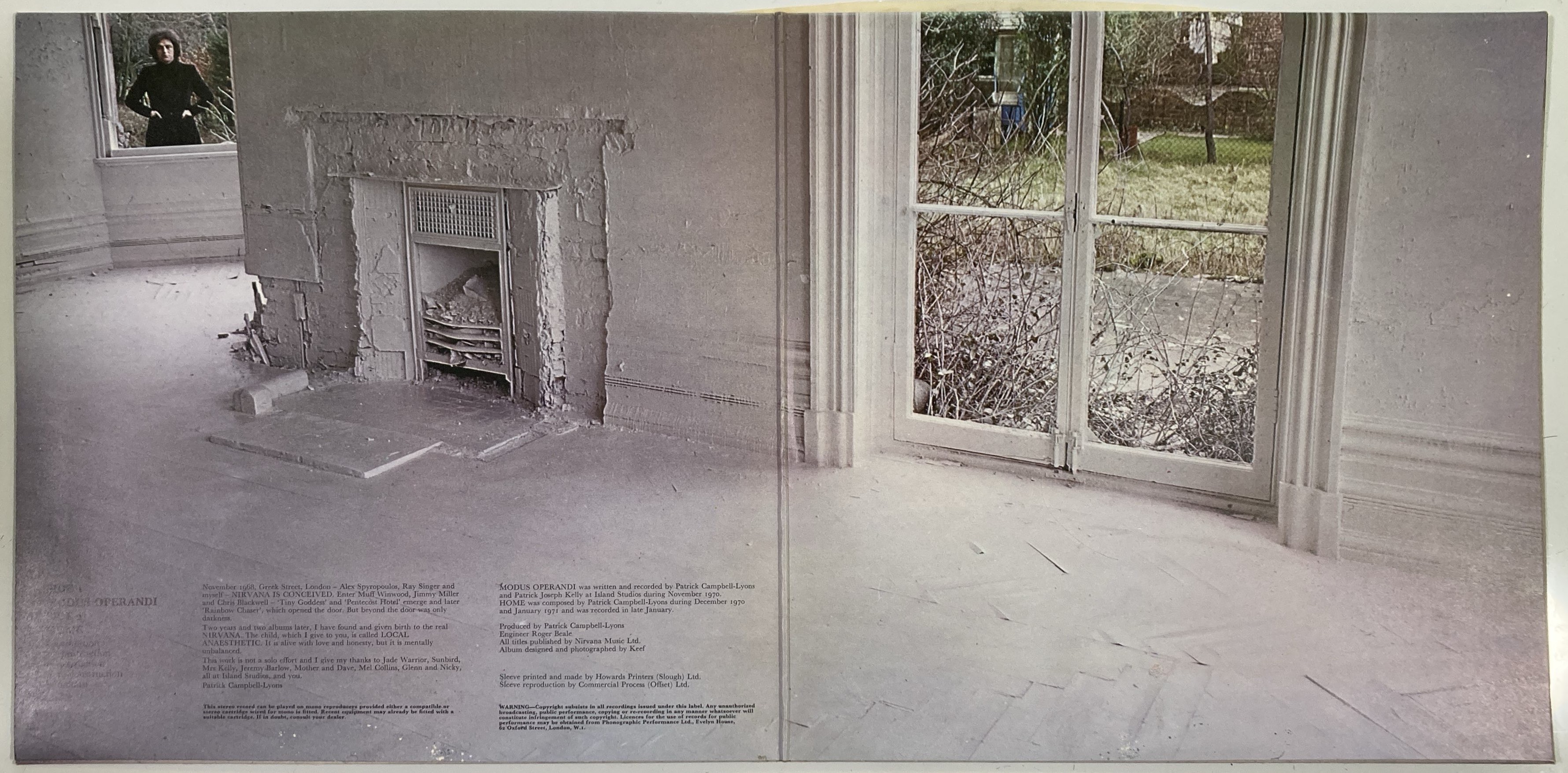 Lot 111 NIRVANA LOCAL ANAESTHETIC LP (ORIGINAL UK