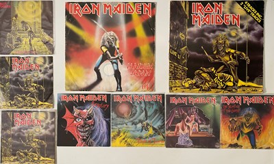 Lot 231 - IRON MAIDEN - LP/ 12"/ 7" PACK (INC SIGNED)