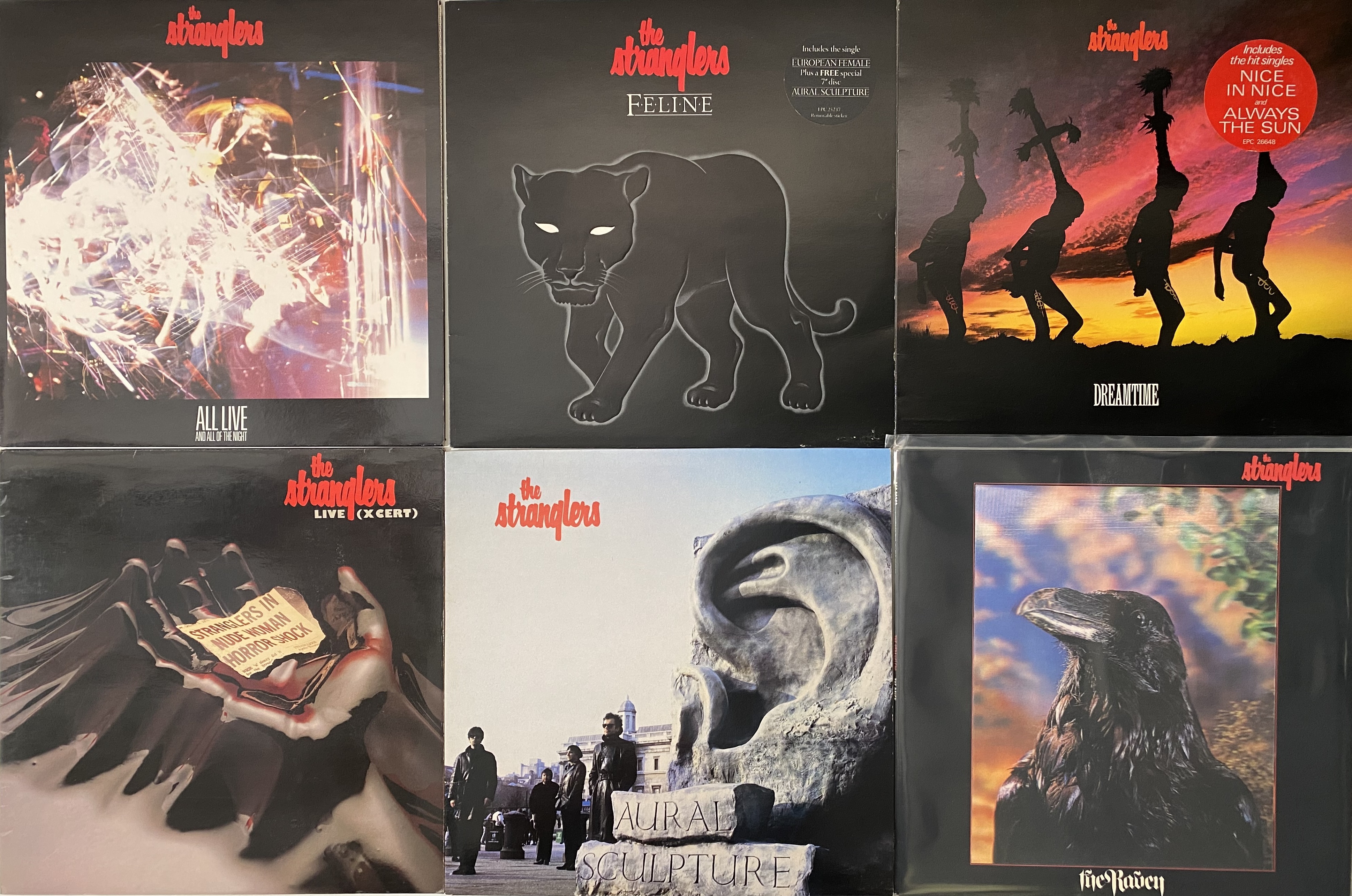 Lot 44 - THE STRANGLERS - LP/ 7