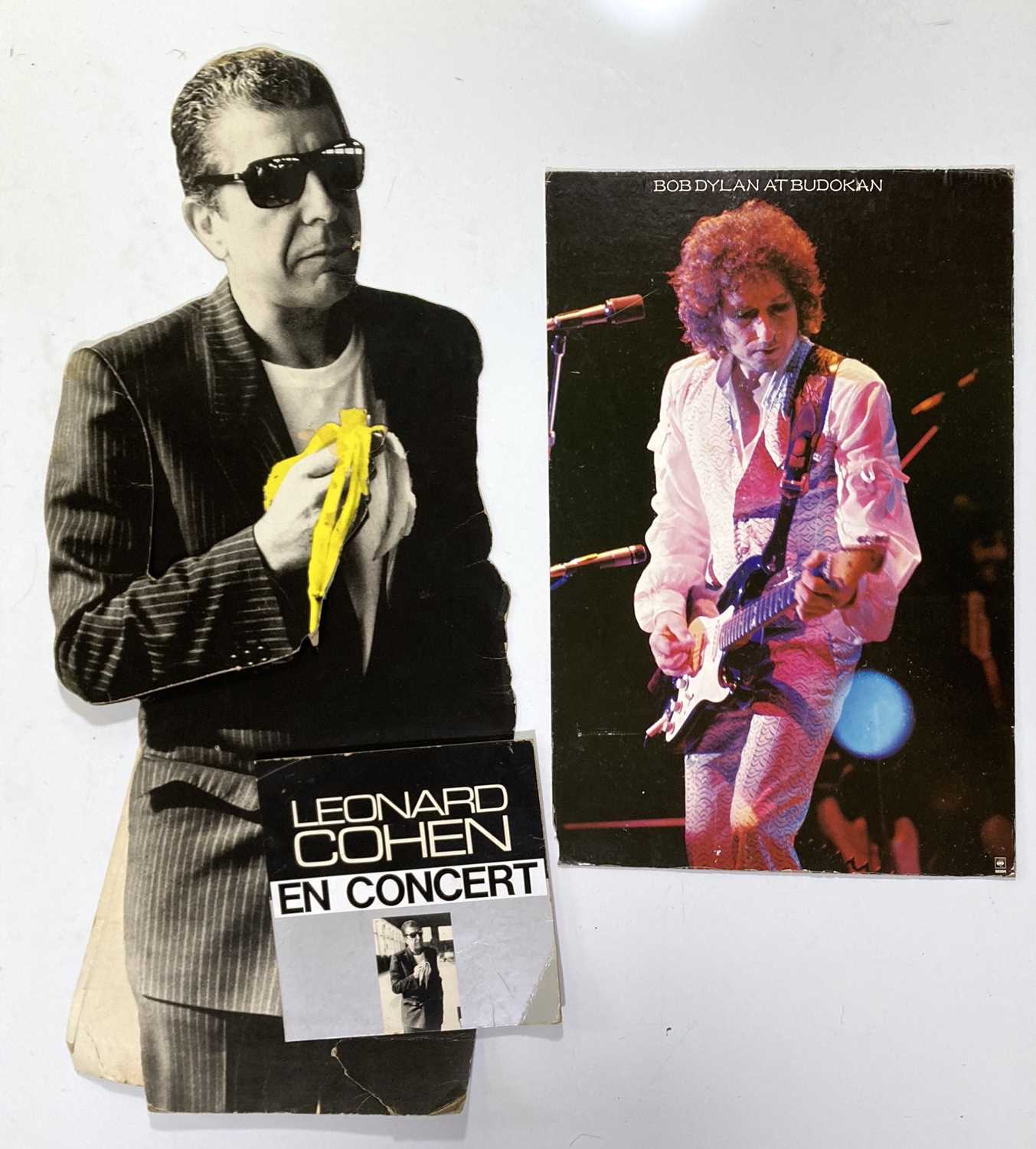 Lot 218 - BOB DYLAN POSTERS / SHOP DISPLAYS.