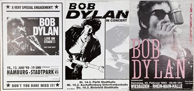 Lot 218 - BOB DYLAN POSTERS / SHOP DISPLAYS.