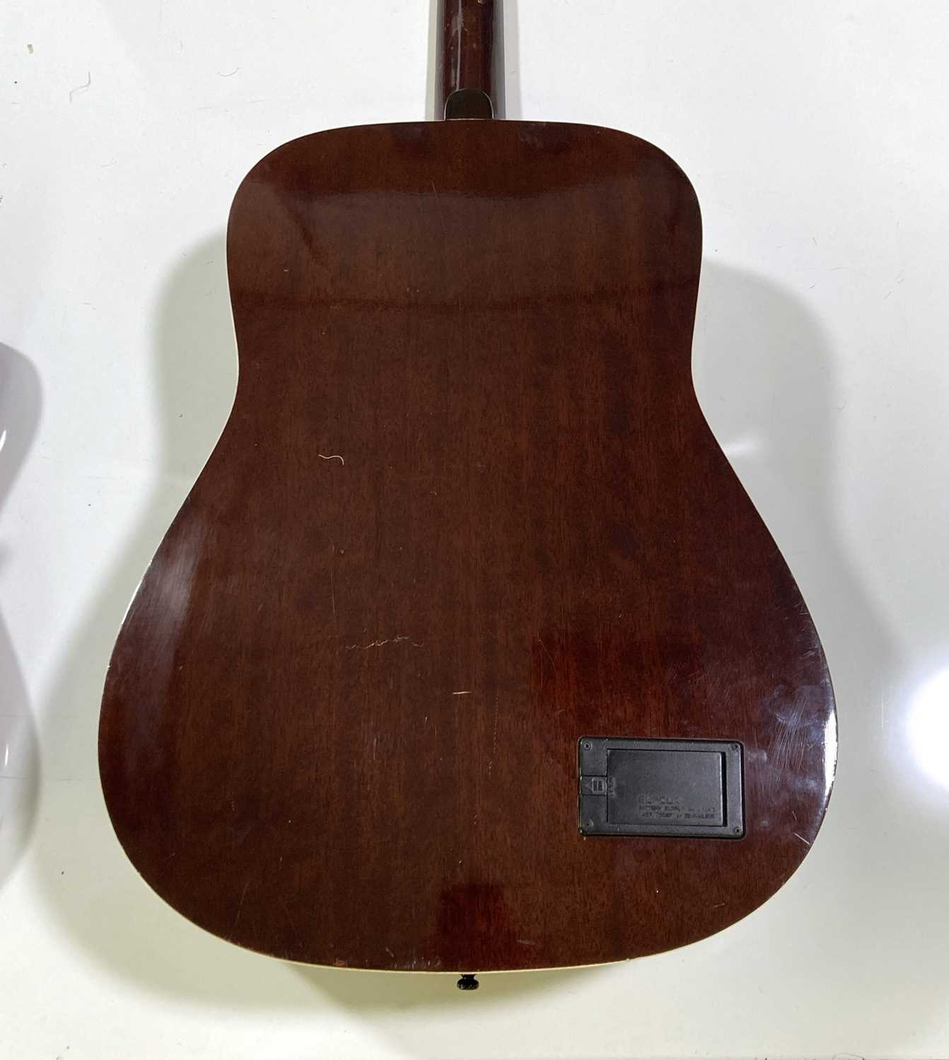 Lot 38 KAY ELFOLK ACOUSTIC & SX ELECTRIC GUITAR.