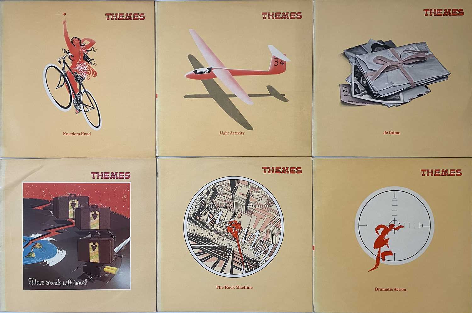 Lot 157 - THEMES LIBRARY - LP PACK