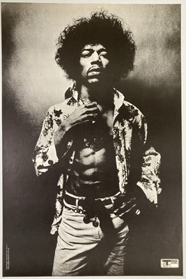 Lot 310 - OSIRIS VISIONS - AN ORIGINAL TRACK RECORDS POSTER - JIMI HENDRIX.