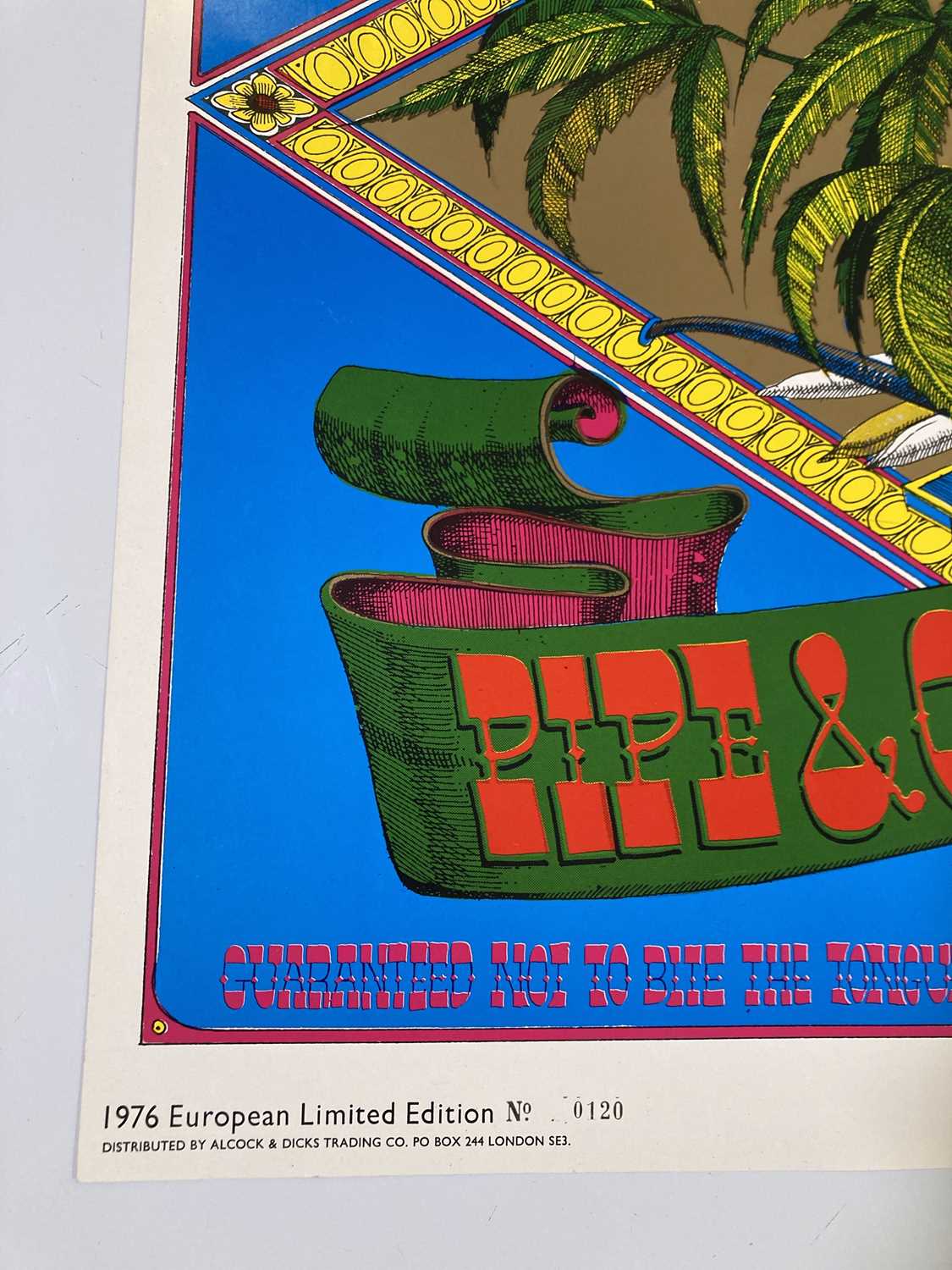 Lot 314 - RICK GRIFFIN - 1976 CANNABIS POSTER.