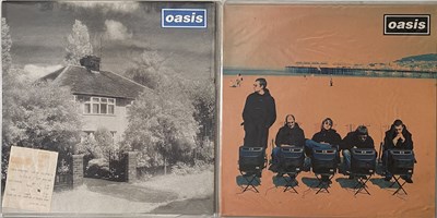 Lot 9 - OASIS - LIVE FOREVER / ROLL WITH IT - ORIGINAL 12" PACK