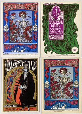 Lot 220 - 1960S PSYCH POSTERS - SAN FRANCISCO POSTER COMPANY - THE GRATEFUL DEAD.