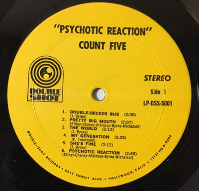 Lot 66 - COUNT FIVE - PSYCHOTIC REACTION LP US STEREO...