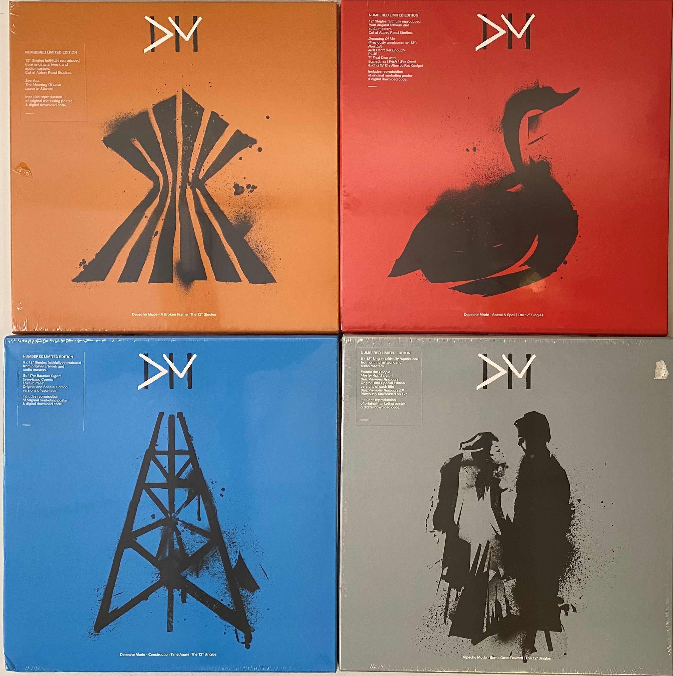 Lot 50 - DEPECHE MODE - THE 12" SINGLES COLLECTION BOX