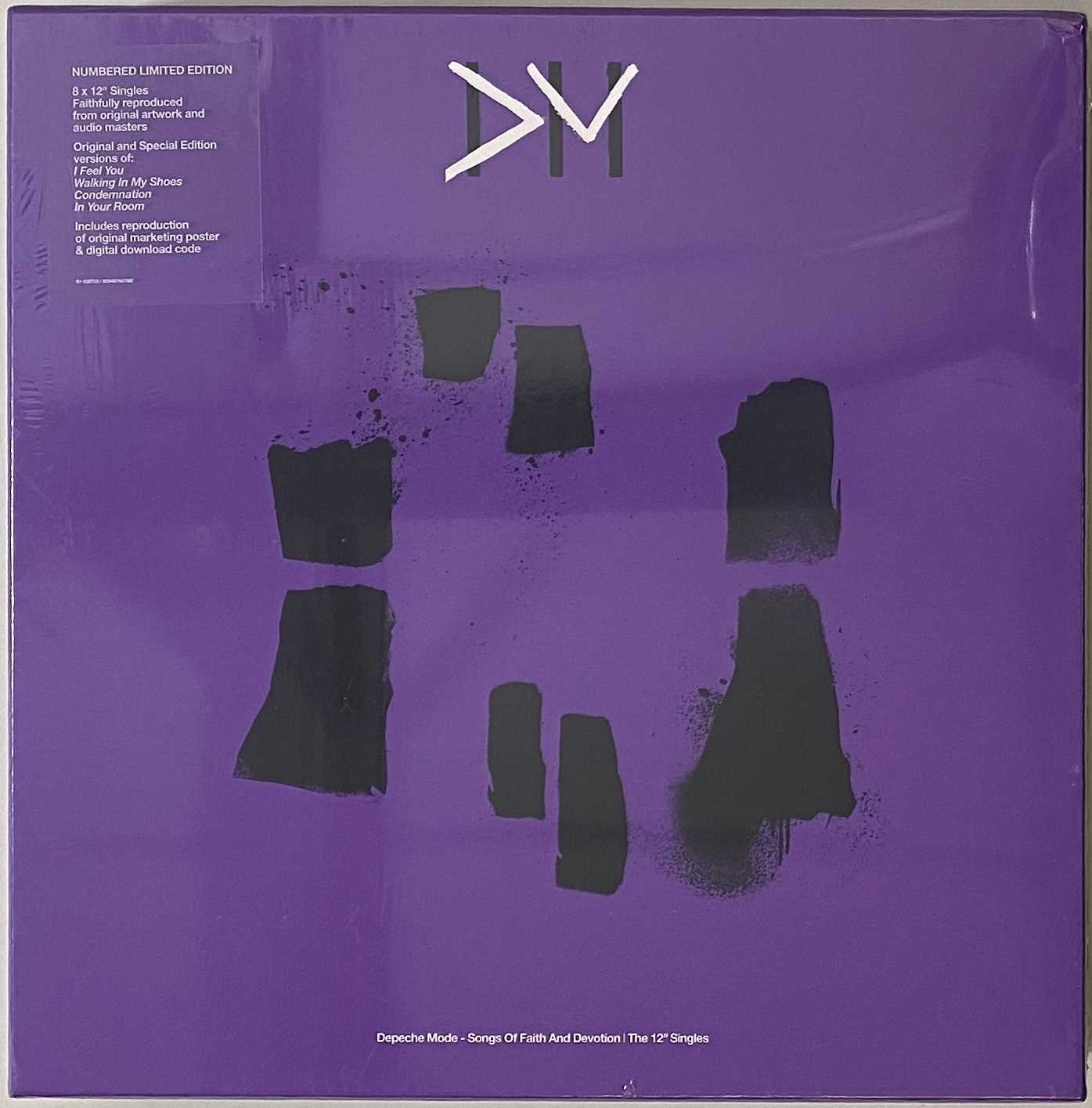 Lot 53 - DEPECHE MODE - SONGS OF FAITH AND DEVOTION - THE 12" SINGLES (12DMBOX08)