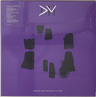 Lot 53 - DEPECHE MODE - SONGS OF FAITH AND DEVOTION - THE 12" SINGLES (12DMBOX08)