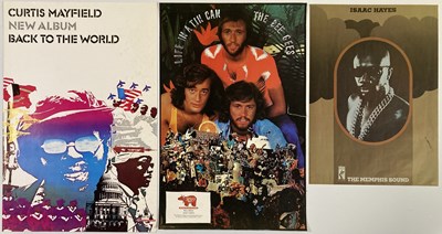 Lot 234 - FUNK / SOUL / DISCO PROMOTIONAL POSTERS INC BEE GEES.