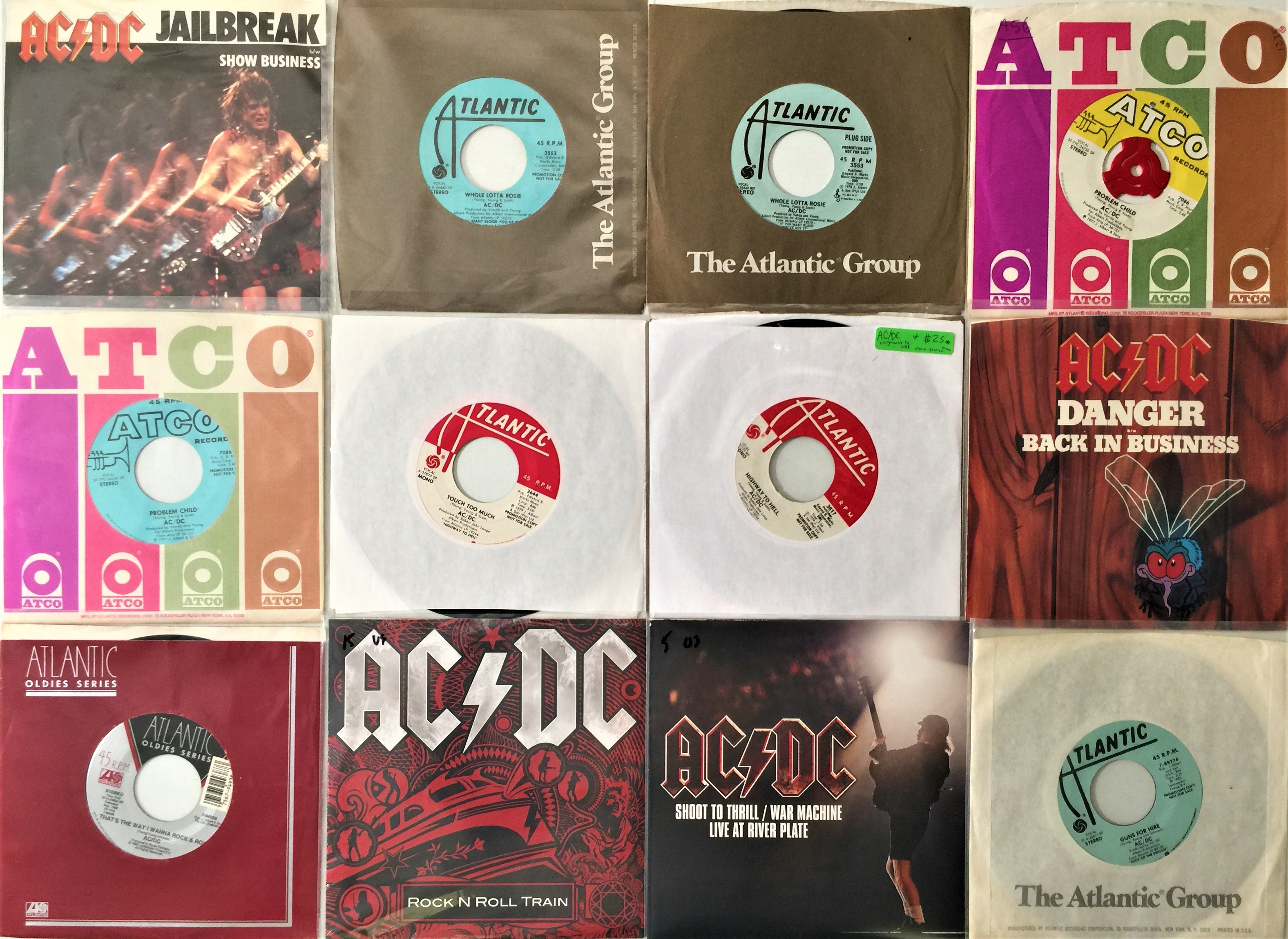 Lot 376 - AC/DC - US PROMOS & STOCK 7