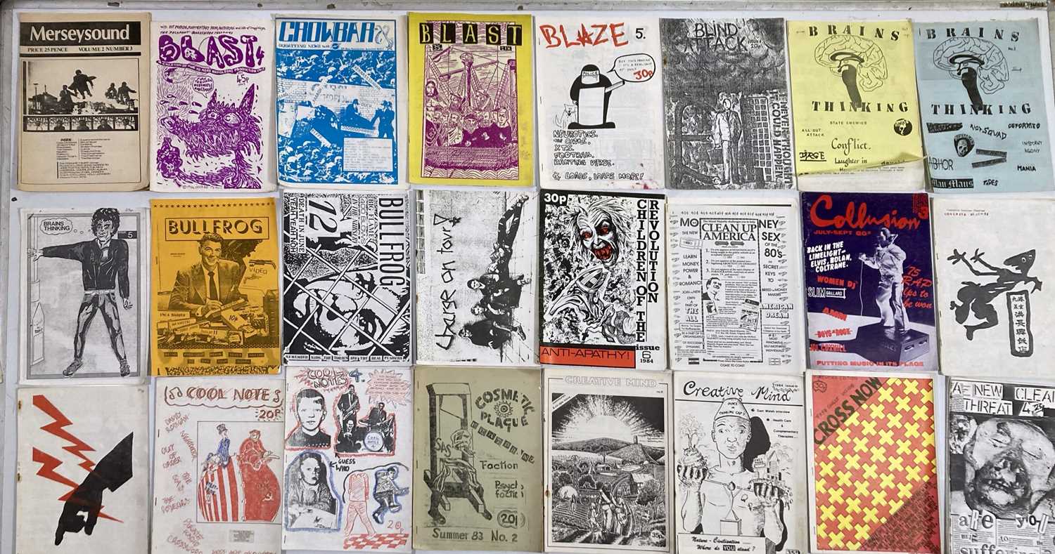 Lot 82 - PUNK / HARDCORE / NEW WAVE FANZINES.