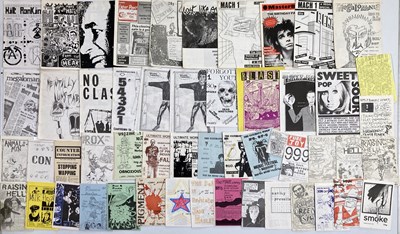 Lot 82 - PUNK / HARDCORE / NEW WAVE FANZINES.