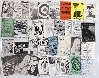 Lot 82 - PUNK / HARDCORE / NEW WAVE FANZINES.